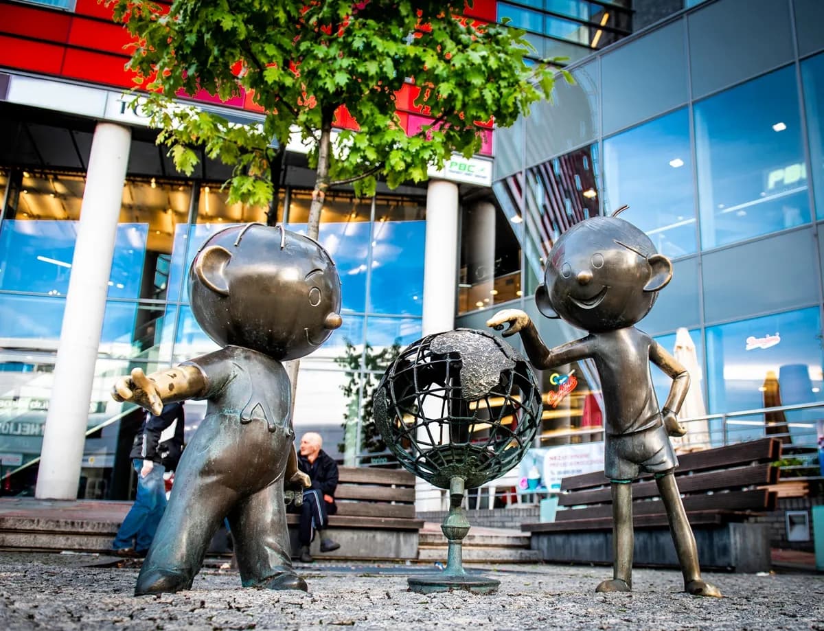 Meet Reksio, Bolek and Lolek: The Beloved Cartoon Statues of Bielsko-Biała